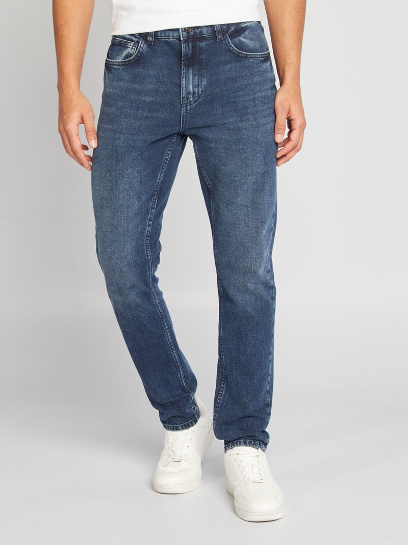 Vaquero de corte ajustado/slim fit AZUL - Kiabi