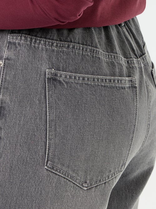 Vaquero de corte ancho con dobladillo en el bajo - Kiabi Vaquero de corte ancho con dobladillo en el bajo - Kiabi