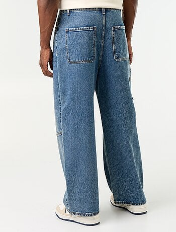 Vaquero de corte ancho / Loose fit de 5 bolsillos
