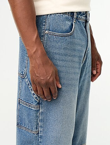 Vaquero de corte ancho / Loose fit de 5 bolsillos