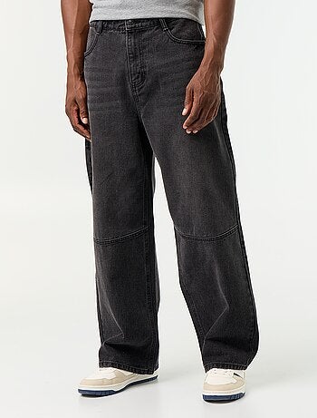 Vaquero de corte ancho / Loose fit de 5 bolsillos