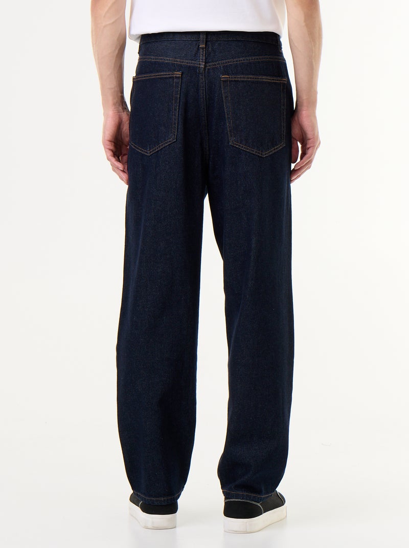 Vaquero de corte ancho / relaxed fit Azul - Kiabi