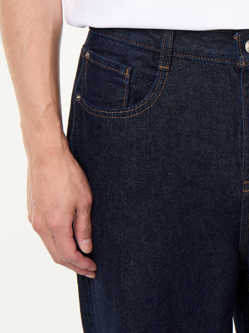 Vaquero de corte ancho / relaxed fit Azul - Kiabi