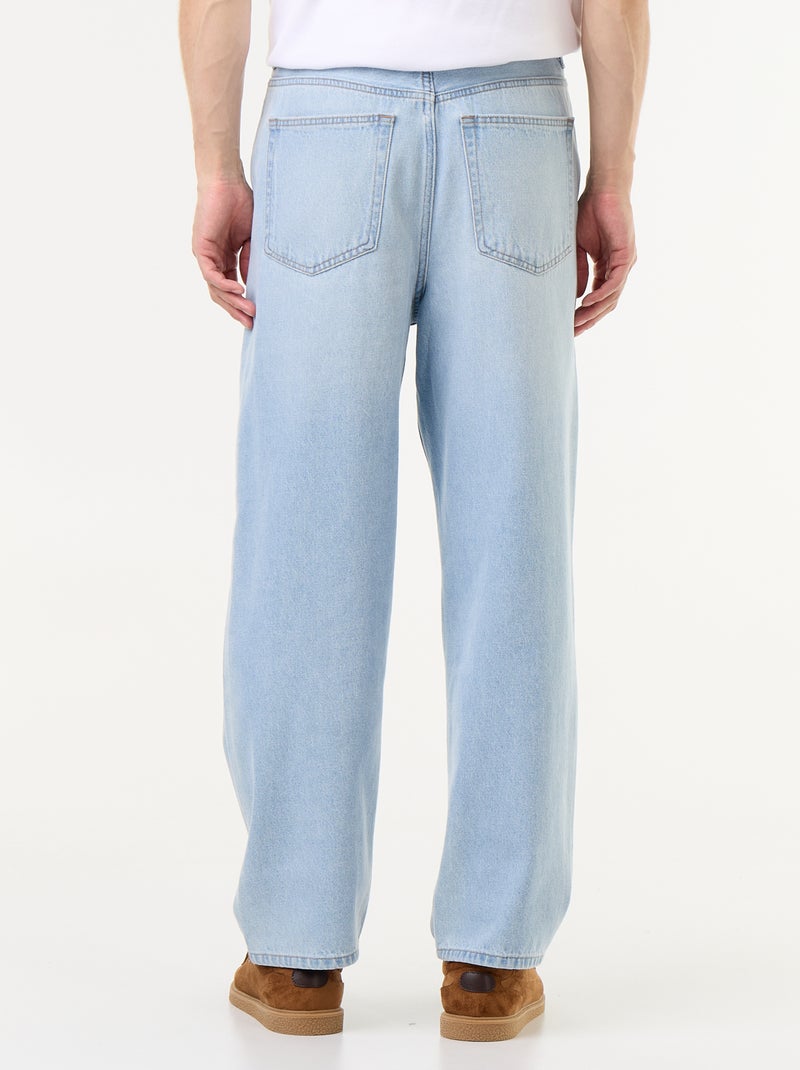 Vaquero de corte ancho / relaxed fit Azul - Kiabi