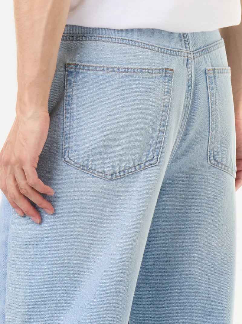 Vaquero de corte ancho / relaxed fit Azul - Kiabi