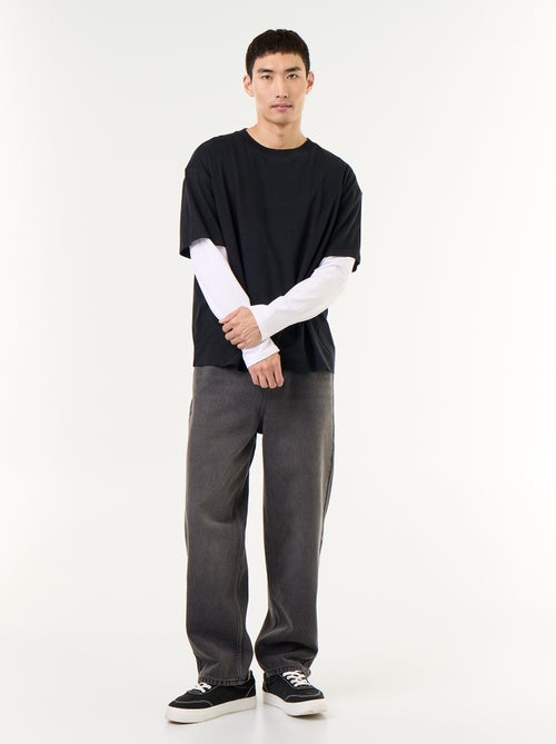 Vaquero de corte ancho / relaxed fit - Kiabi Vaquero de corte ancho / relaxed fit - Kiabi