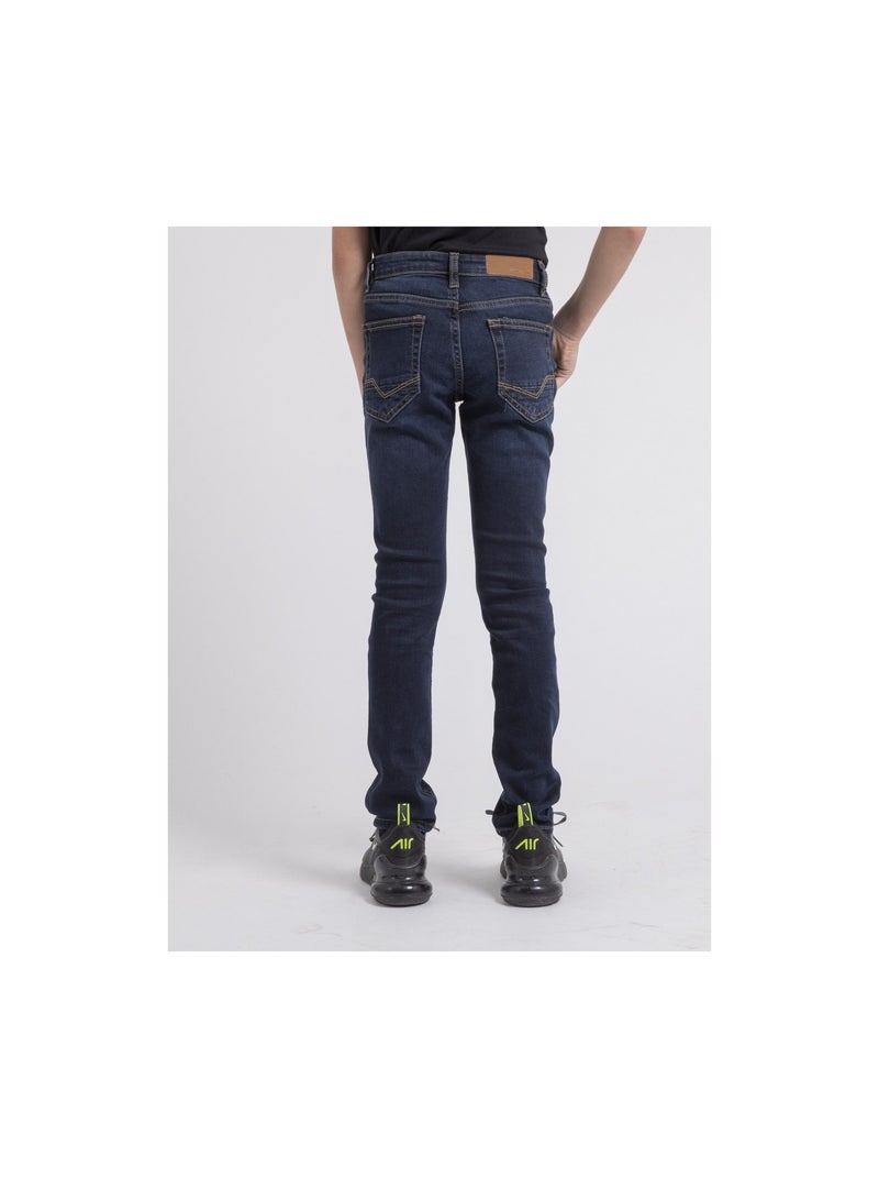 Vaquero de corte slim SPOKY-J Azul - Kiabi