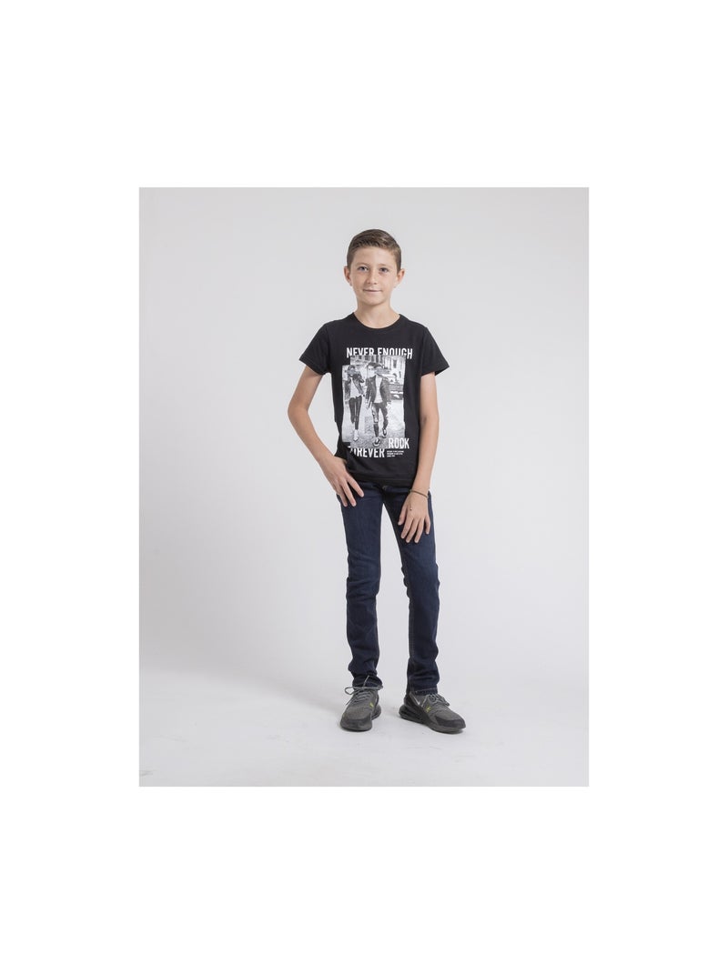 Vaquero de corte slim SPOKY-J Azul - Kiabi