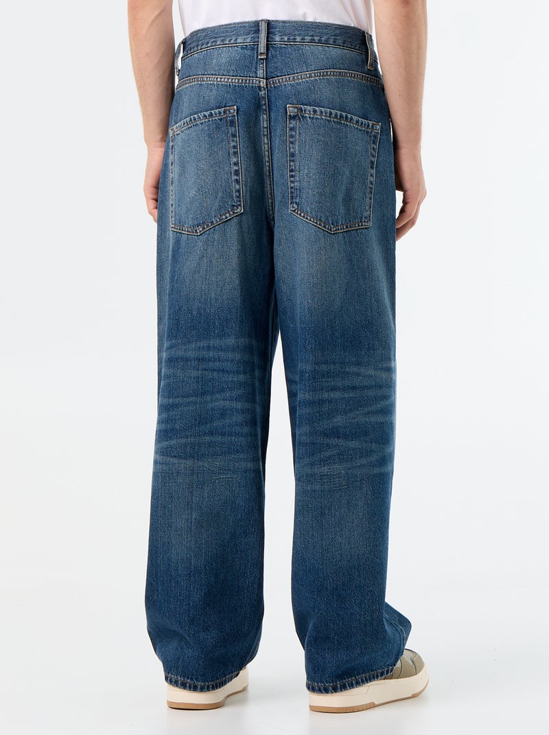 Vaquero de corte super baggy Azul - Kiabi