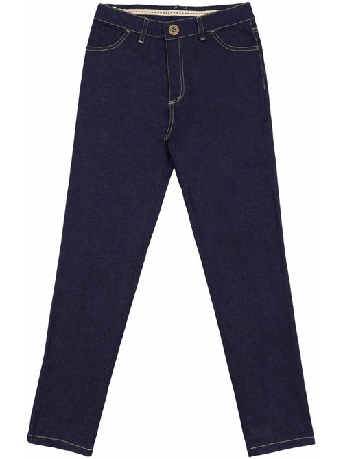 Vaquero de entretiempo para niño | Slim elástico | Denim azul oscuro | MORGAN - Kiabi