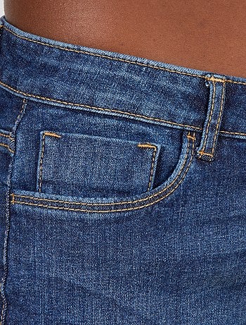 Vaquero de talle alto corte regular elástico - Kiabi