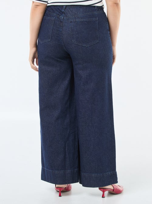 Vaquero de talle alto wide leg - Kiabi