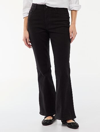 Vaquero de tiro alto corte flare/bootcut - L32