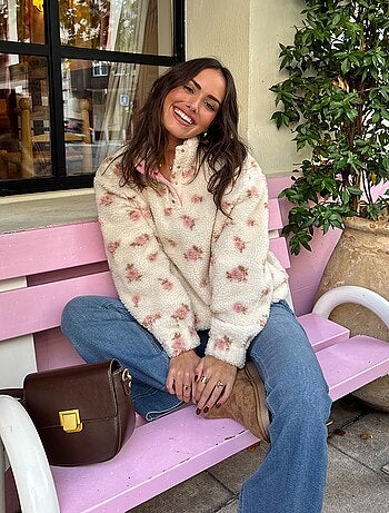 Jean de talle alta corte flare/bootcut