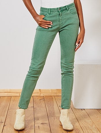 Vaquero elástico colorido - Kiabi