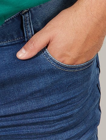 Tallas grandes hombre - Vaquero entallado elástico - Kiabi