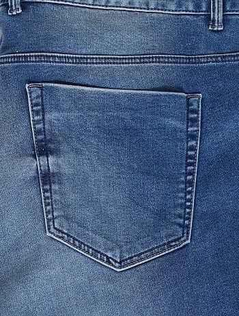 Tallas grandes hombre - Vaquero entallado elástico - Kiabi