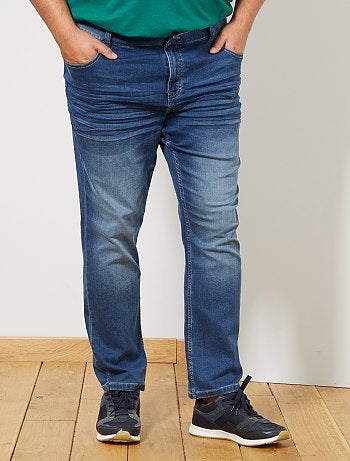 Tallas grandes hombre - Vaquero entallado elástico - Kiabi