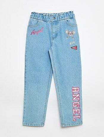 Vaquero estampado 'Stitch'