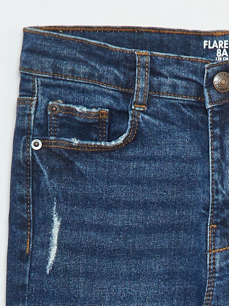 Vaquero flare Azul - Kiabi