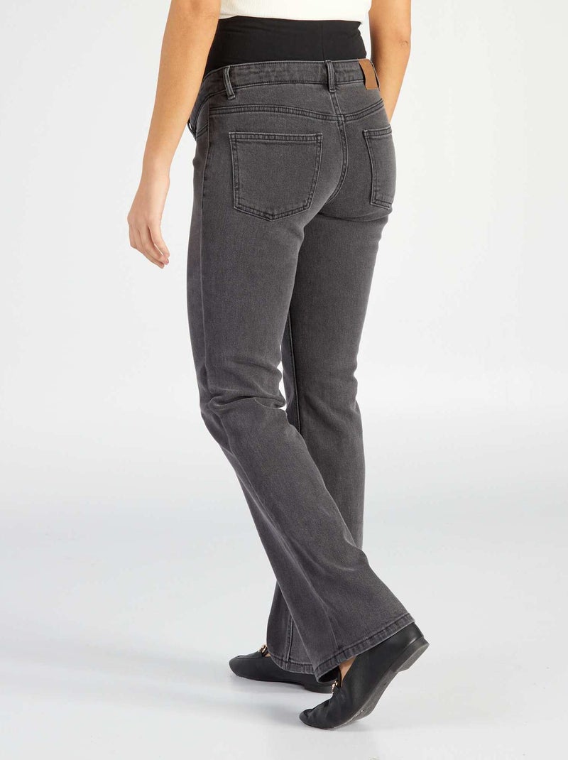 Vaquero flare premamá GRIS - Kiabi