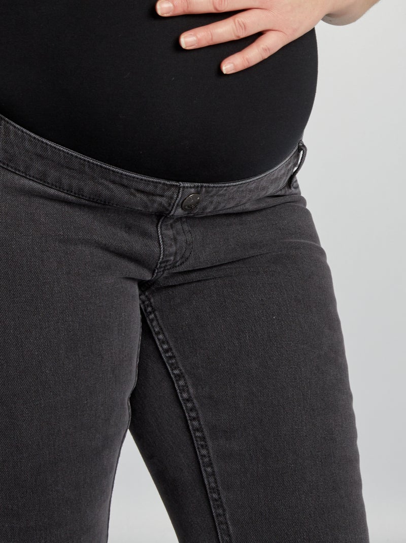 Vaquero flare premamá GRIS - Kiabi
