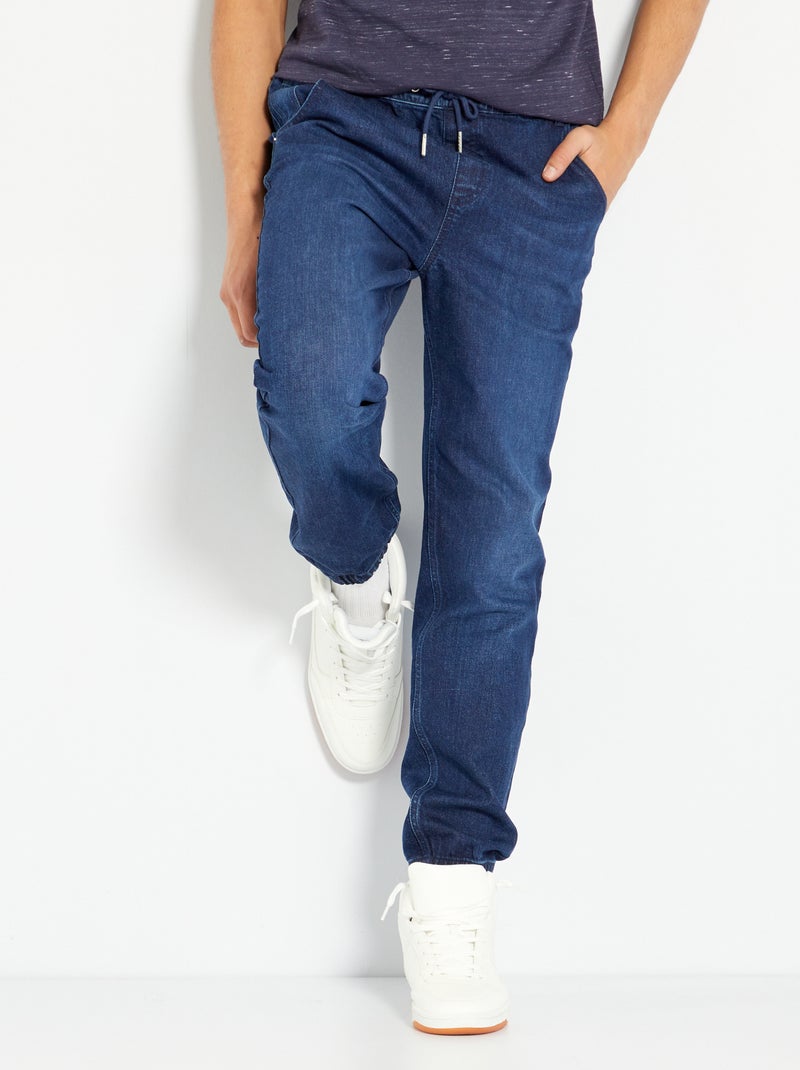 Vaquero jogger AZUL - Kiabi