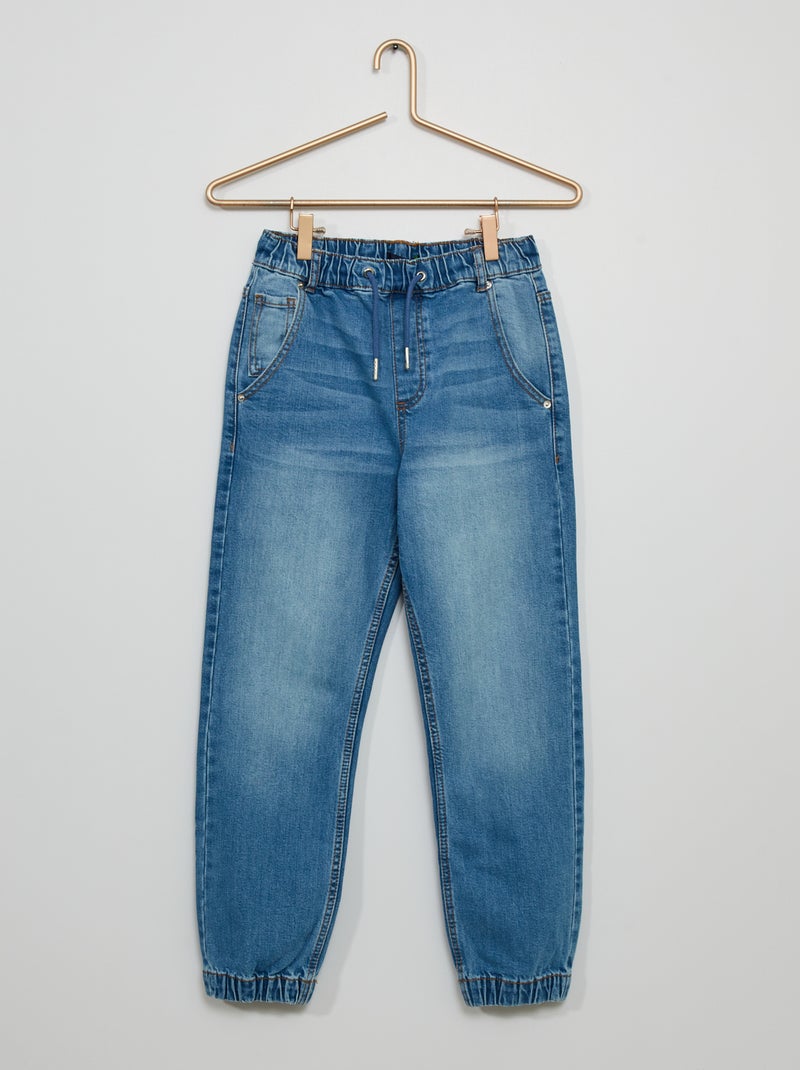 Vaquero jogger AZUL - Kiabi