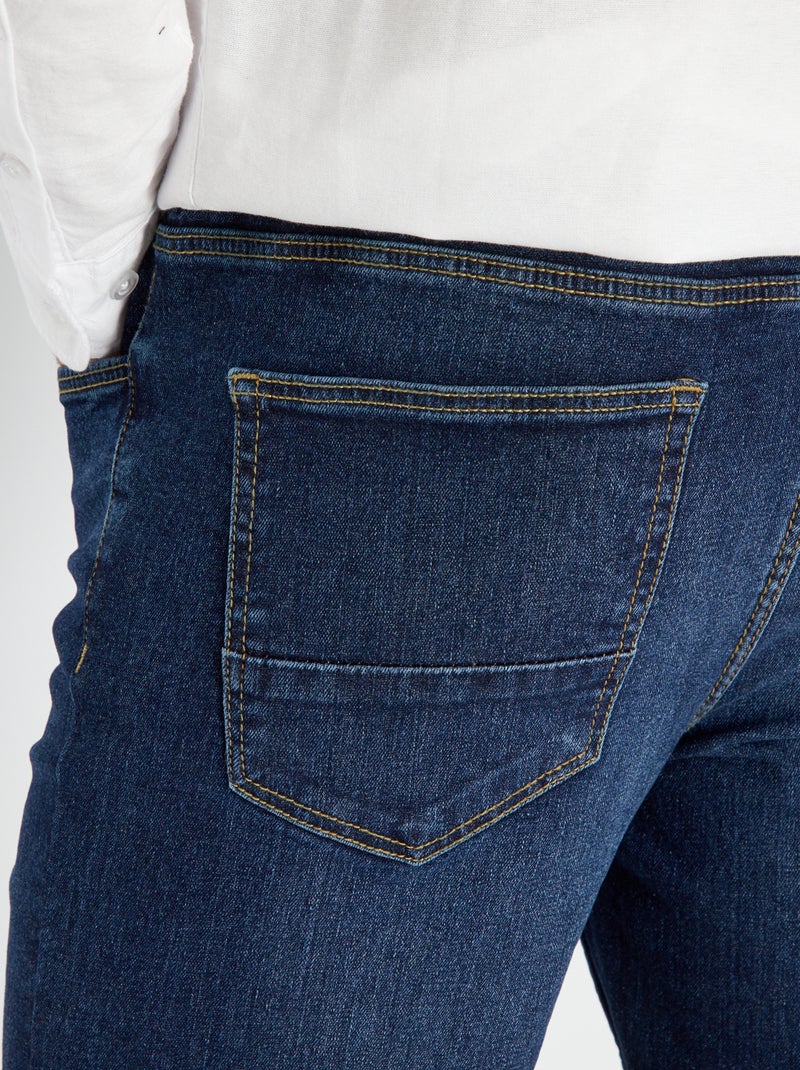 Vaquero jogger con cintura elástica AZUL - Kiabi