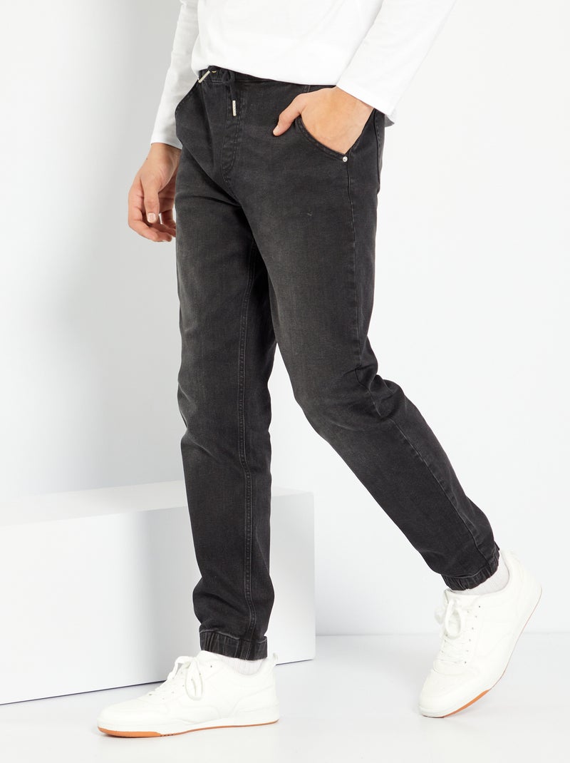 Vaquero jogger NEGRO - Kiabi