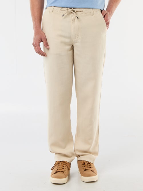 Vaquero liso en material ligero y suave - Kiabi Vaquero liso en material ligero y suave - Kiabi