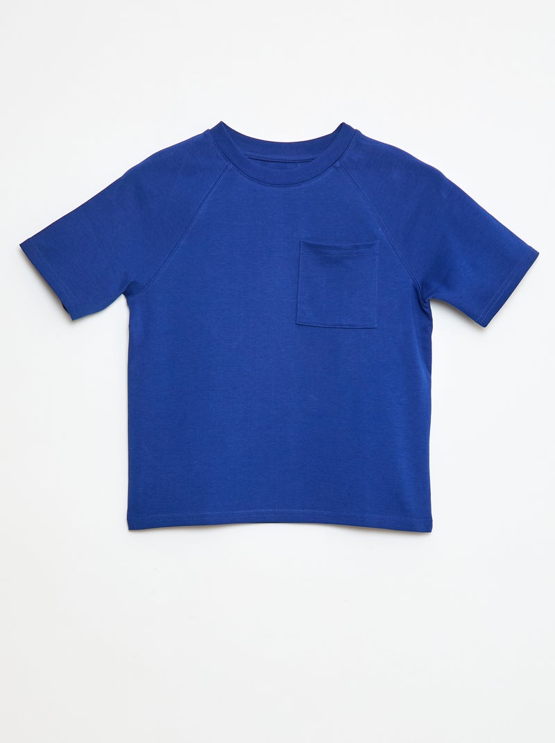 Vaquero loose de algodón azul - Kiabi