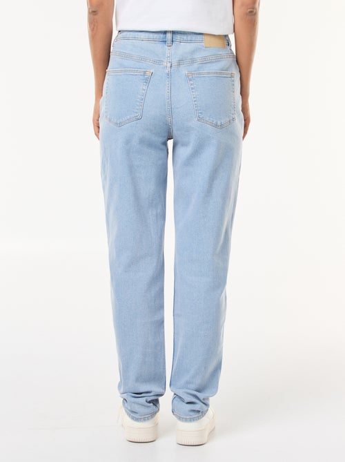 Vaquero mom con 5 bolsillos L34 - Kiabi