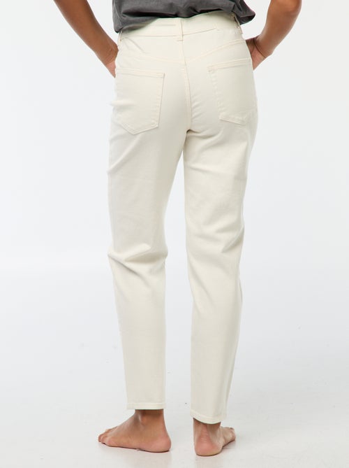 Vaquero mom con 5 bolsillos L34 - Kiabi