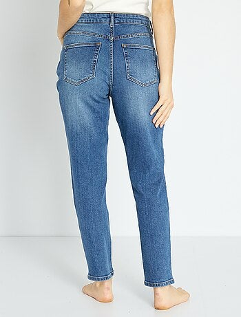Vaquero mom con talle muy alto - L32
