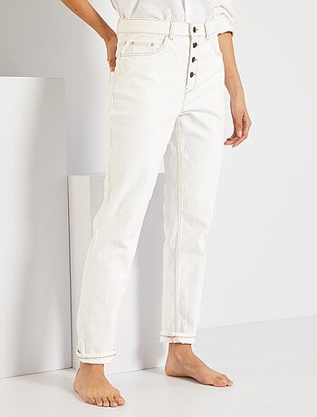Vaqueros Blancos de Mujer | ZARA España