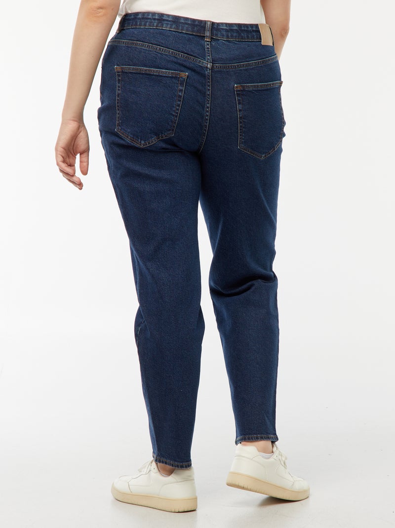 Vaquero mom de tiro alto  - L28 Azul - Kiabi