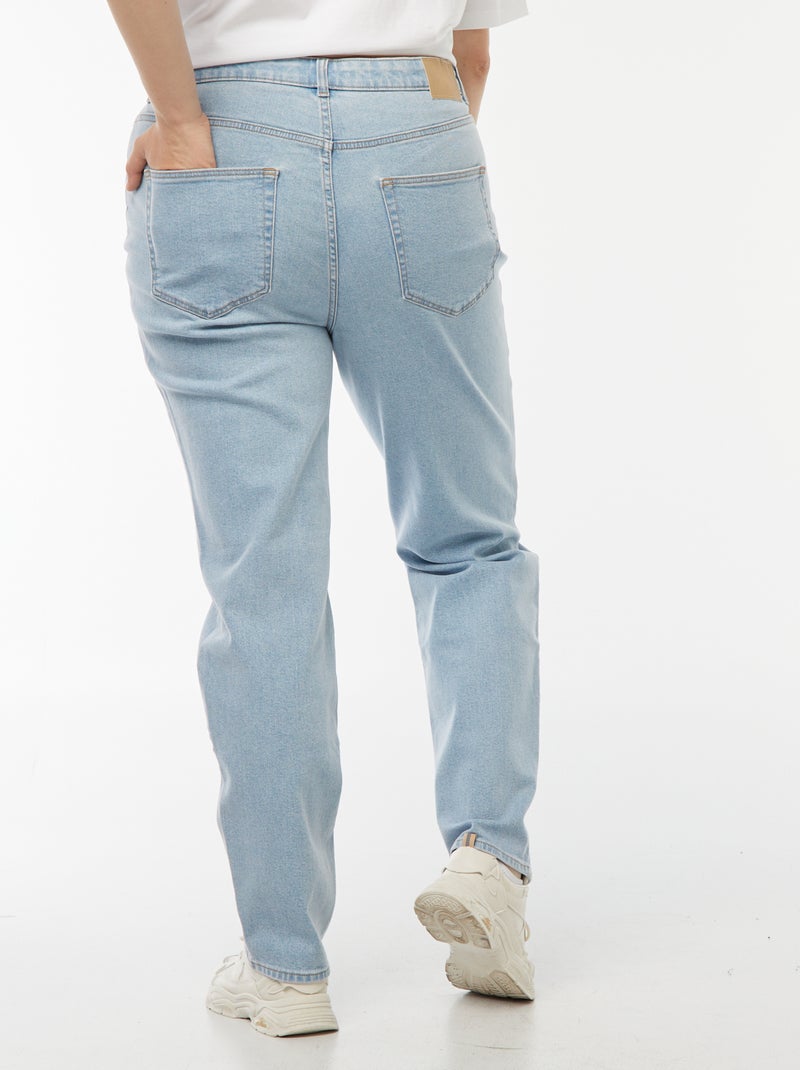 Vaquero mom de tiro alto  - L28 Azul - Kiabi