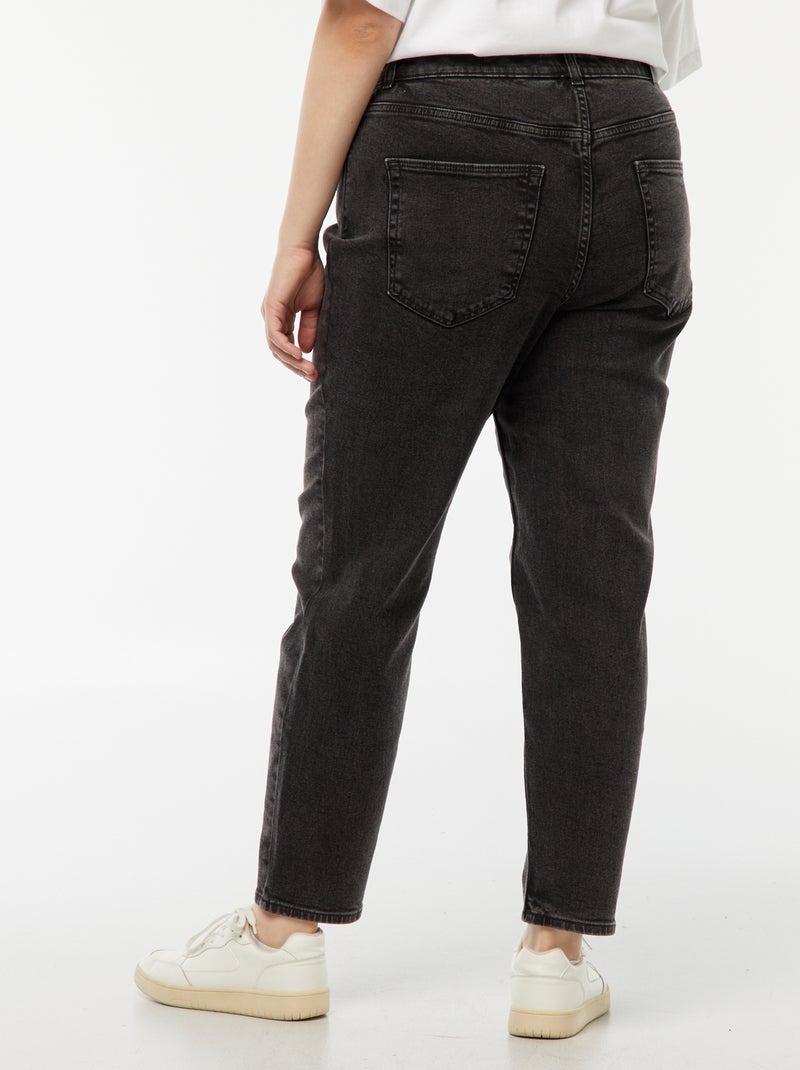 Vaquero mom de tiro alto  - L28 Negro - Kiabi