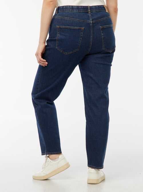 Vaquero mom de tiro alto 5 bolsillos - L32 - Kiabi