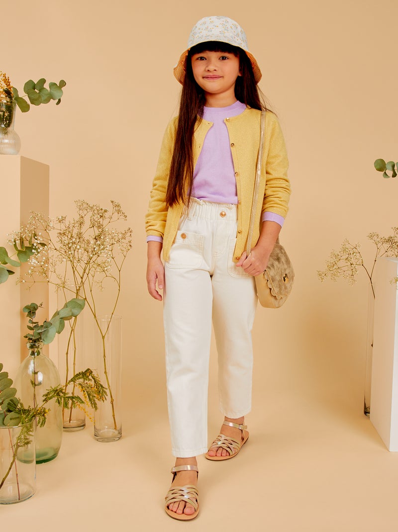 Vaquero mom fit BLANCO - Kiabi