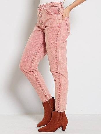 Vaquero mom rosa - Kiabi