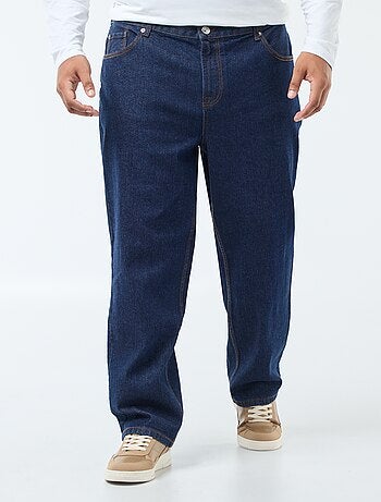 Pantalón denim corte relaxed 5 bolsillos