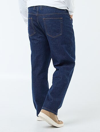 Pantalón denim corte relaxed 5 bolsillos