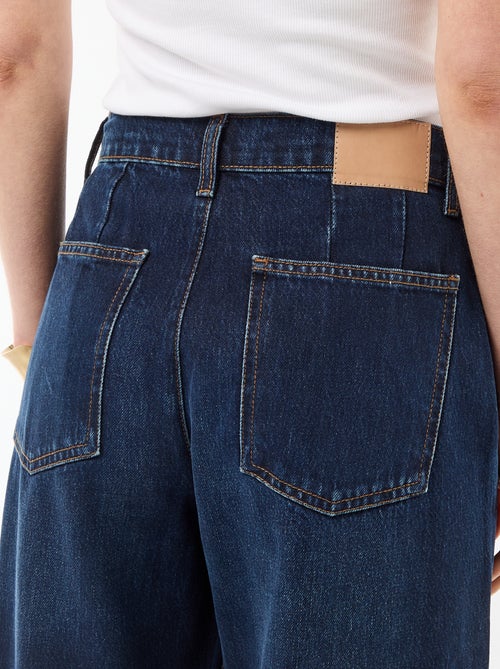 Vaquero palazzo de corte ancho y talle alto - Kiabi