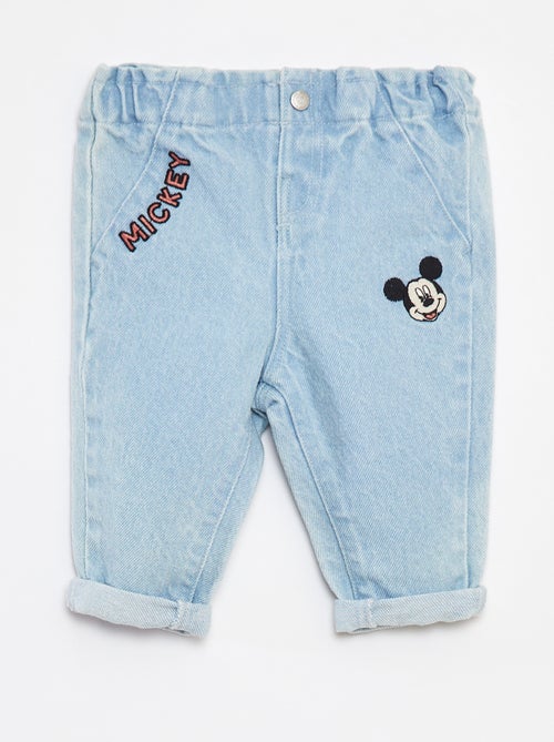 Vaquero paperbag 'Disney' con vuelta en el bajo - Kiabi