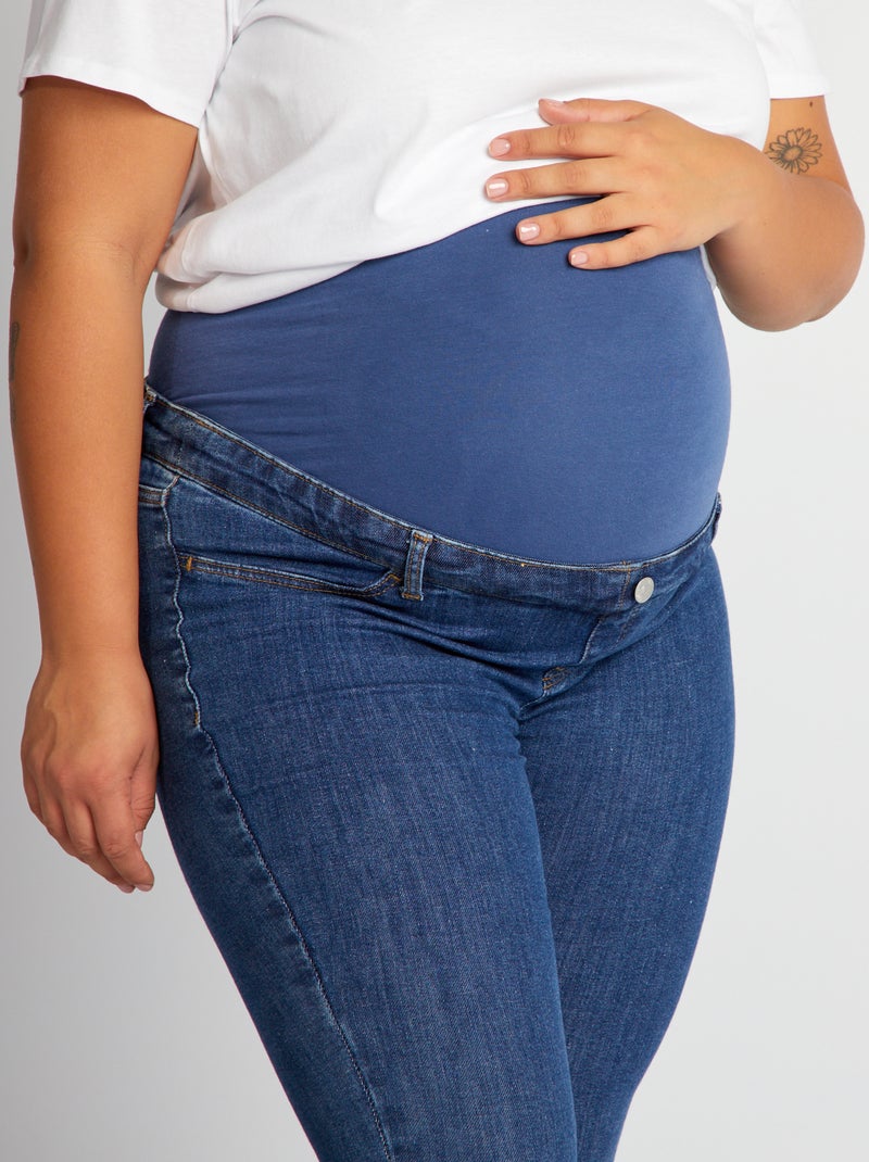Vaquero premamá skinny AZUL - Kiabi