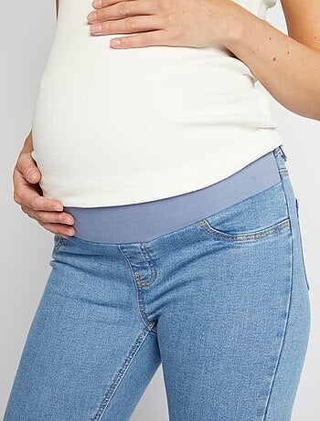 Vaquero premamá skinny superelástico - Inicio del embarazo - pequeña banda