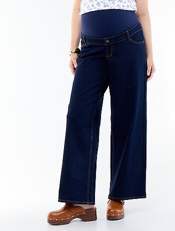 Vaquero premamá wide leg