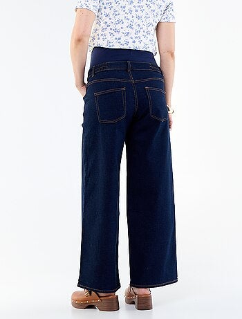 Vaquero premamá wide leg